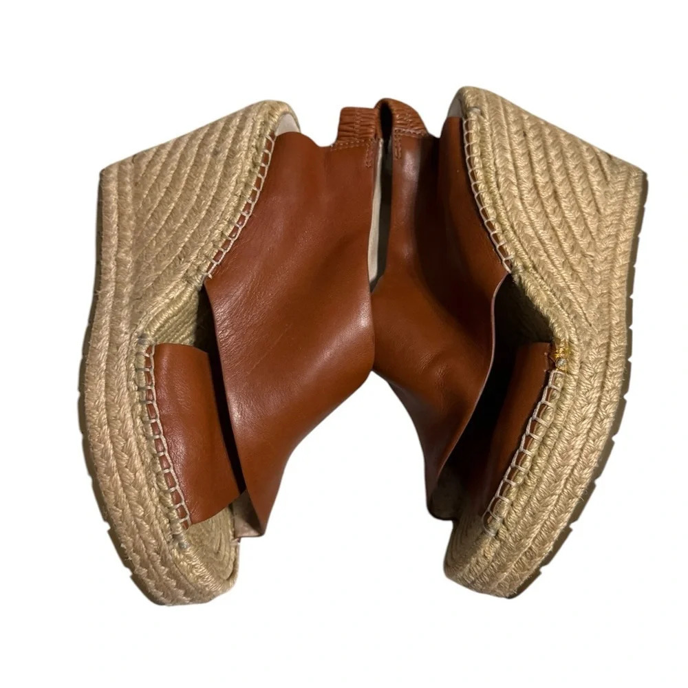 Kenneth Cole brown wedges. Gently worn. Size not marked but fit like 8.5 ws25 - Picture 2 of 3